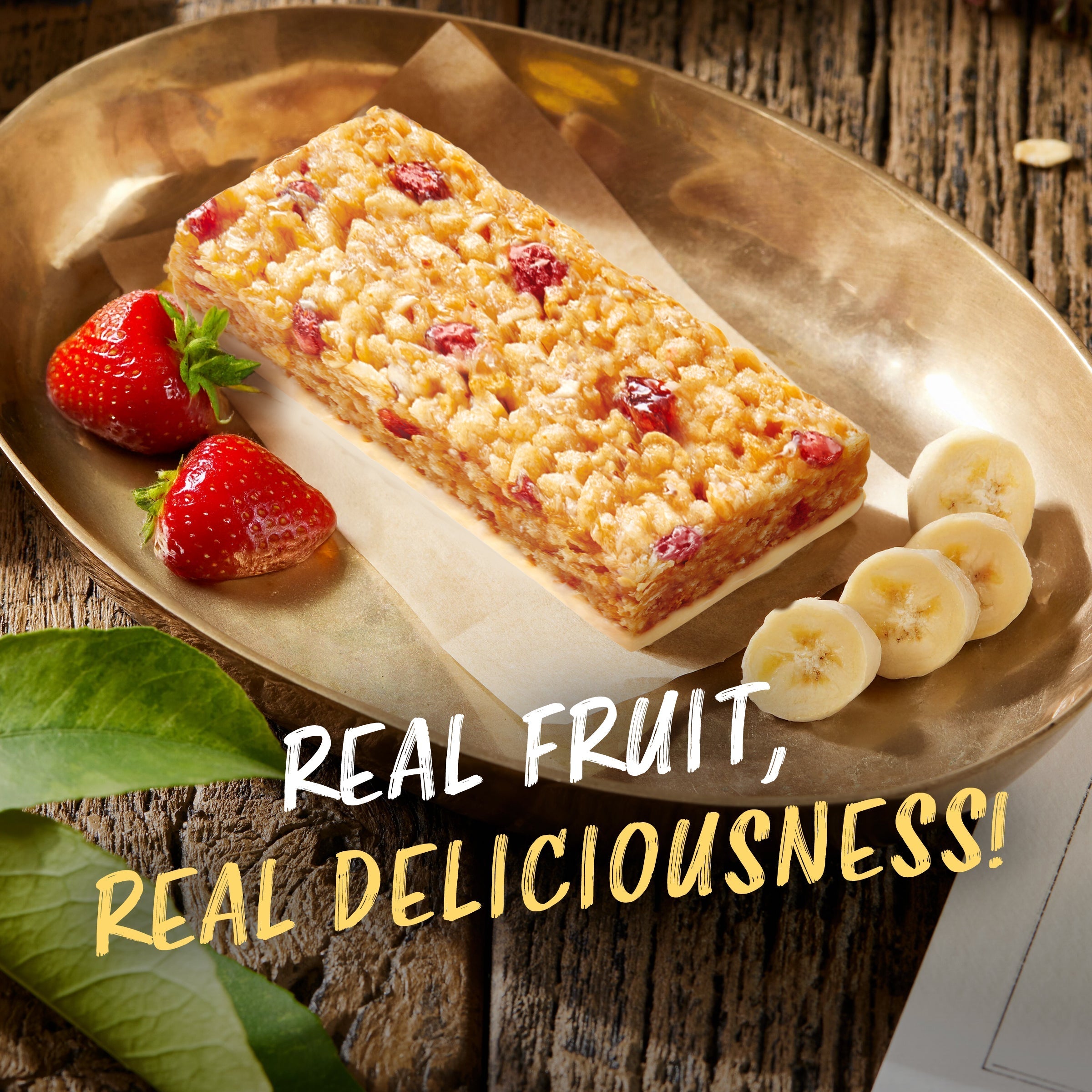 LUNA Berry Bars Strawberry Banana Flavor Gluten Free Snack Bars, Non-GMO Protein Bars