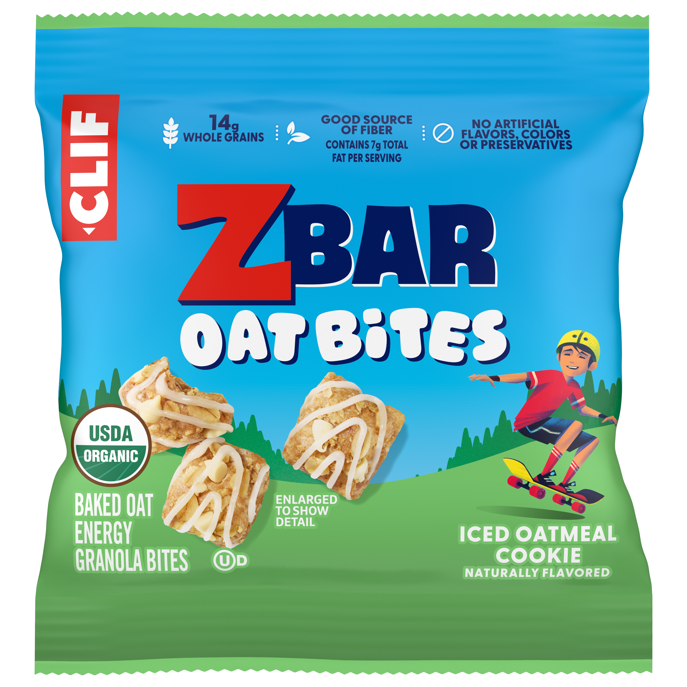 Zbar Oat Bites Iced Oatmeal Cookie Baked Oat Energy Granola Bites