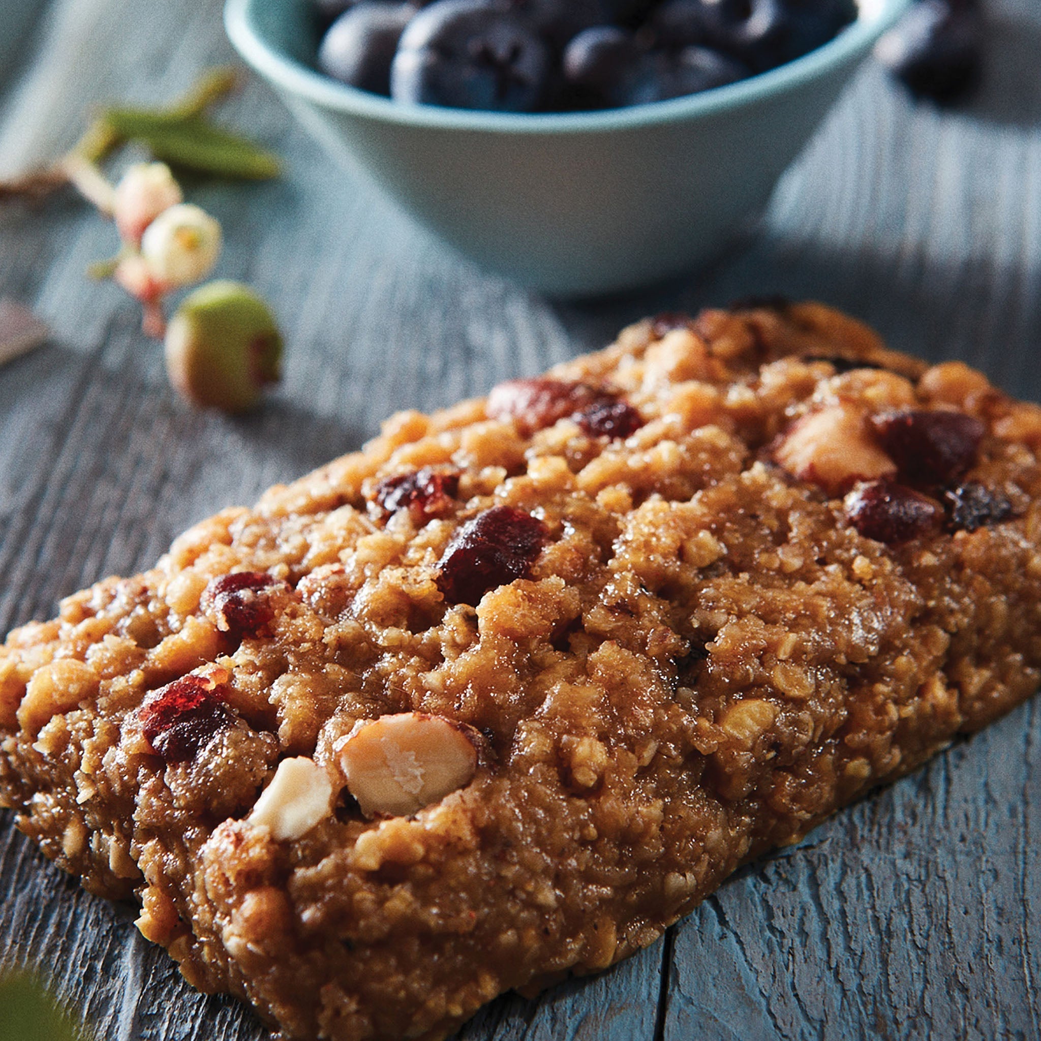 Blueberry Almond Crisp