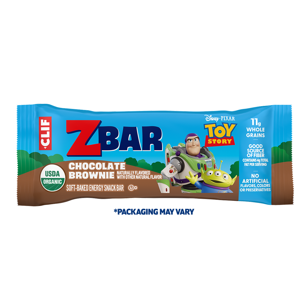 Zbar Chocolate Brownie Soft-Baked Energy Snack Bars, Organic Granola Bars